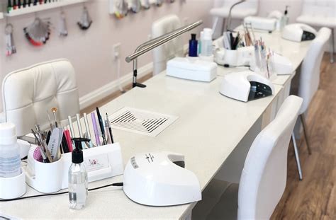 Manicure studio interior